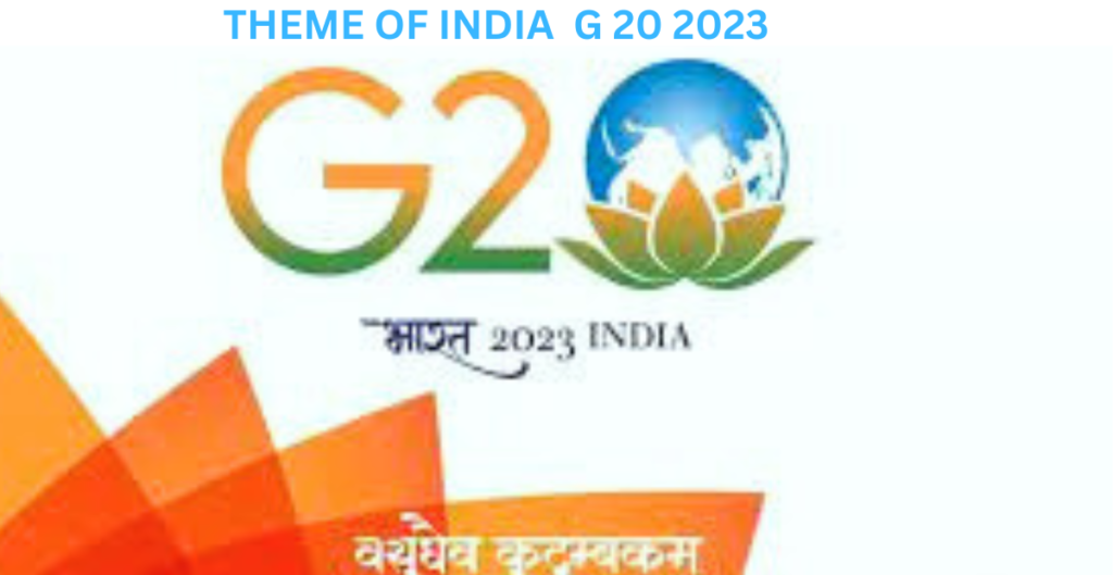 theme of G 20 2023