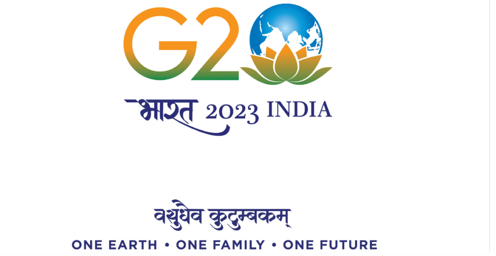 Logo of India G 20 2023.